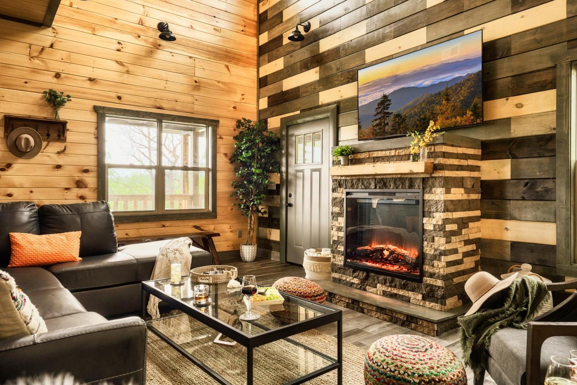 Mountainscape - Brand New Cabin W Views - Hottub - Firetable - Ps5 - Pooltable - 3 Pools Gatlinburg Exterior foto